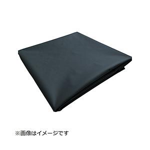 トラスコ中山 TRUSCO ターポリンシート ブラック 1800X3600 0.35mm厚 TPS1...