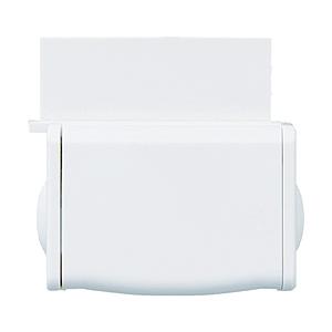 トラスコ中山 TRUSCO ダイヤル鍵用目隠しカバー 白 ALD-MC-AW