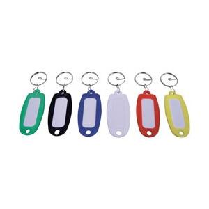 トラスコ中山 TRUSCO　名札キーホルダー　黄　50個入　TNH-50-Y