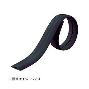 トラスコ中山 TRUSCO ソフトケーブルプロテクター 20XW101．6X5Mブラック TSRD2...