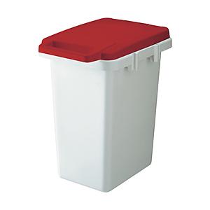 トラスコ中山 ＴＲＵＳＣＯ　連結ワンハンドペール　３３Ｌ　レッド