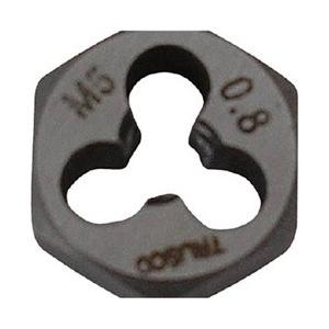 トラスコ中山 六角サラエナットダイス 並目 M5X0．8 TD65X0.8