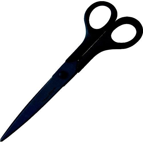 トラスコ中山 ＴＲＵＳＣＯ　ステンレスはさみ　粘着テープ用フッ素コート　１７５ｍｍ