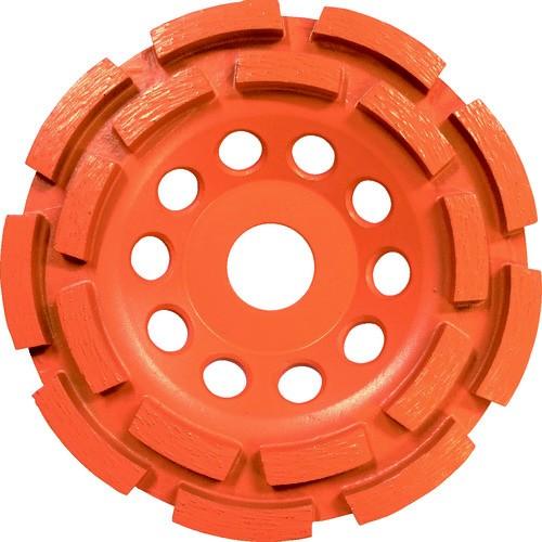 トラスコ中山 ＴＲＵＳＣＯ　ダイヤモンドカップホイール　Φ１２５Ｘ２２　ダブルタイプ