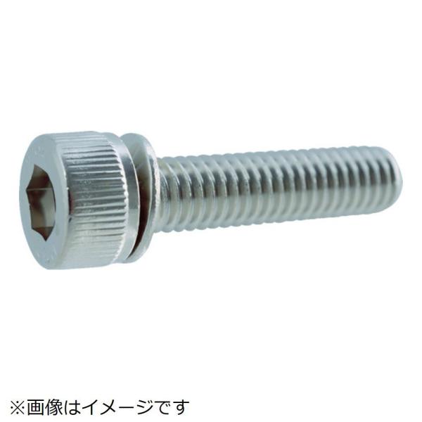 トラスコ中山 ＴＲＵＳＣＯ　ギザ付皿ばね座金付六角穴付ボルト　Ｍ５Ｘ１６　１１本入