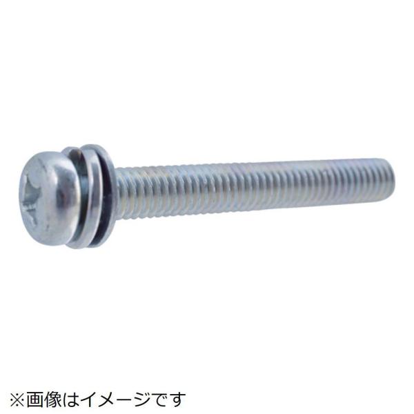 トラスコ中山 ＴＲＵＳＣＯ　薄板用座金組込ねじ　Ｍ３Ｘ３５　３０本