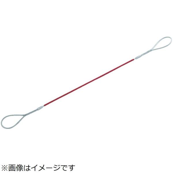 トラスコ中山 ＴＲＵＳＣＯ　Ｗスリング　Ａタイプ　カラー被覆付　６ｍｍＸ２．０ｍ