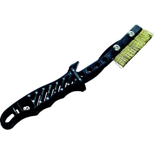 トラスコ中山 ＴＲＵＳＣＯ　チャンネルブラシ　ＥグリップＩ型　ＴＣ鋼線　ラッピング