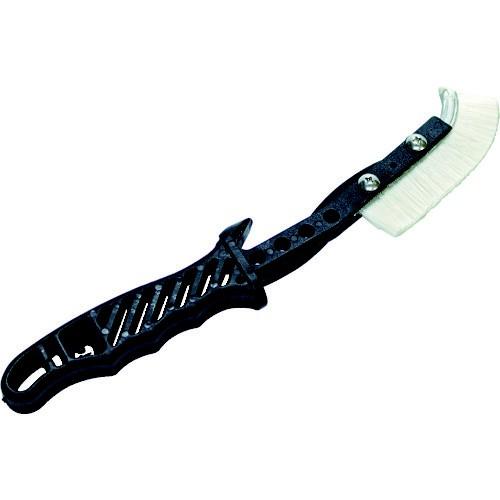 トラスコ中山 ＴＲＵＳＣＯ　チャンネルブラシ　ＥグリップＪ型　６６ナイロン