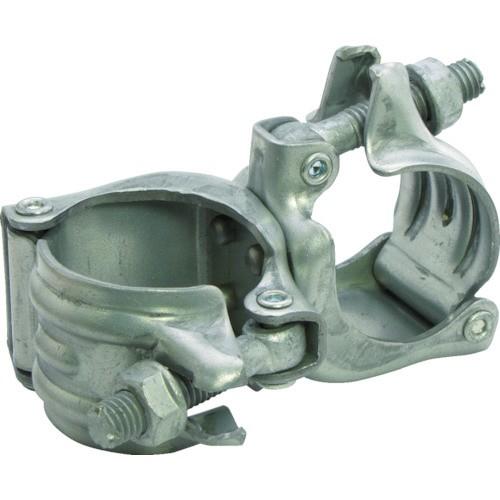 トラスコ中山 ＴＲＵＳＣＯ　ＺＡＭ製　単管同径クランプ　直交　Φ４８．６ＸΦ４８．６