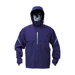 トラスコ中山 ＴＲＵＳＣＯ　ベンチレーション（通気口）付レインスーツ　ネイビー　４Ｌ   TRW36...