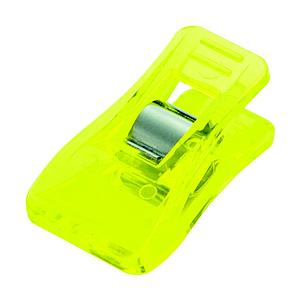 トラスコ中山 ＴＲＵＳＣＯ　スタンドクリップ　黄　３０個入