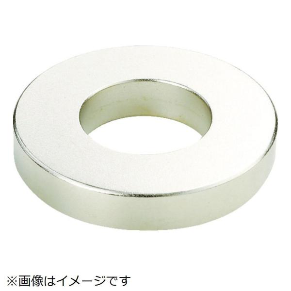 トラスコ中山 ＴＲＵＳＣＯ　ネオジム磁石　外径８ｍｍＸ穴径４ｍｍＸ厚５ｍｍ　１個入