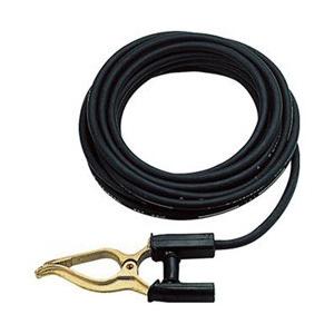 トラスコ中山 キャプタイヤケーブル アースクリップ丸端子付 10m TCT3810KE