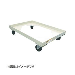 トラスコ中山 箱台車 内寸580X400 ゴム車 B4BG