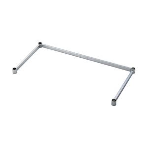 トラスコ中山 ステンレス製メッシュラック用三方フックバー　1207X457　SFB44S