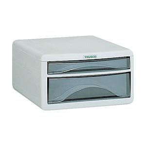 トラスコ中山 TRUSCO　プラスチックレターケース　A4浅型1段、深型1段 PA4-SW2