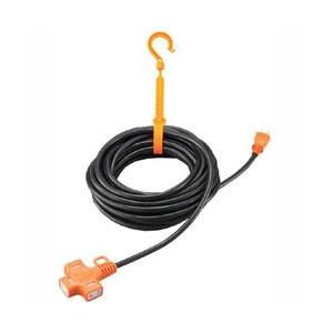 トラスコ中山 抜け止めマルチタップ延長コード 10m TKCND10