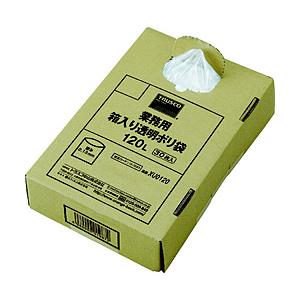 トラスコ中山 ＴＲＵＳＣＯ　まとめ買い　業務用ポリ袋　透明・箱入　０．１５×１２０Ｌ　　（３０枚入）...