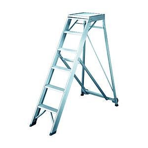 トラスコ中山 ＴＲＵＳＣＯ　折りたたみ式作業用踏み台　高さ１．８０ｍ   TDAD-180