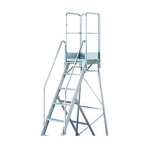 トラスコ中山 ＴＲＵＳＣＯ　ＴＤＡＤ用フルセット手すり　高さ１１００ｍｍ　本体高さ２．１０ｍ用   ...