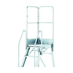 トラスコ中山 ＴＲＵＳＣＯ　ＴＤＡＤ用片側開口手すり　高さ１１００ｍｍ   TDAD-TK-110