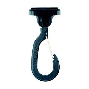 トラスコ中山 ＴＲＵＳＣＯ　ベルトで止めるフックシリーズ　自在式外れ止め付きフックのみ　小   HK...