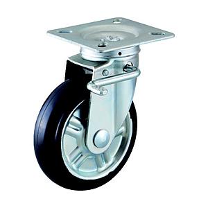 トラスコ中山 ＴＲＵＳＣＯ　自在ブレーキ付キャスターφ１５０   HWB-150J