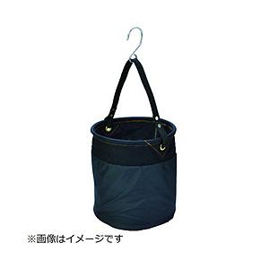 トラスコ中山 ＴＲＵＳＣＯ　電工バケツ　２７０Ｘ３００　巾着蓋付き　Ｓフック大付　ブラック   TA...