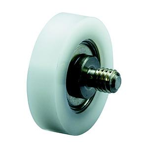 トラスコ中山 ＴＲＵＳＣＯ　樹脂ベアリング　Ｅシリーズ　フラットタイプ六角穴　外径１９ｍｍ　Ｍ４  ...