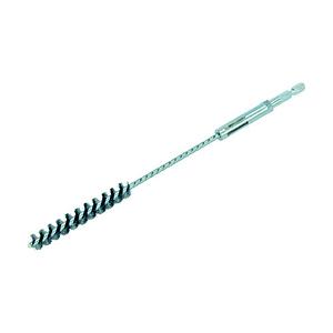 トラスコ中山 ＴＲＵＳＣＯ　六角軸スパイラルホールブラシ　ワイヤー鋼線　１２．５ｍｍ　下穴径   6...