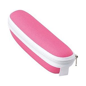 名古屋眼鏡 ウレタンセミハード メガネケース（ピンク）2283-04