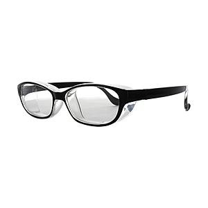 名古屋眼鏡 【花粉・アレルギー対策グッズ】スカッシースタイル スモールサイズ（ブラック）8731-0...