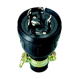 明工社 引掛ゴムプラグ接地3P　MH2598