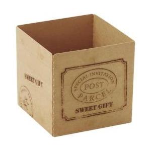 天満紙器 キューブカップ ウッディー(100枚入) 55 CB21 ＜WKY2502＞