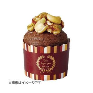 天満紙器 ペットマフィン（100枚入） ローレルストライプ MS742 ＜WMH3702＞