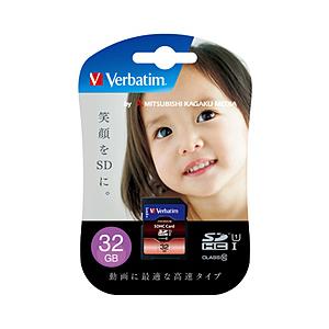 VERBATIMJAPAN 32GB・UHS-I/Class10対応 SDHCカード　SDHC32G...