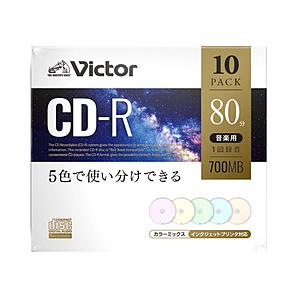 VERBATIMJAPAN 音楽用CD-Rメディア（700MB・10枚）インクジェットプリンタ対応 ...