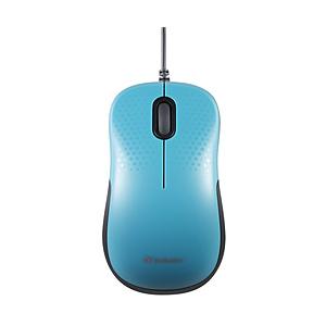 VERBATIMJAPAN MUSYSGV3(グリーン)　有線光学式マウス 静音モデル［USB 1....