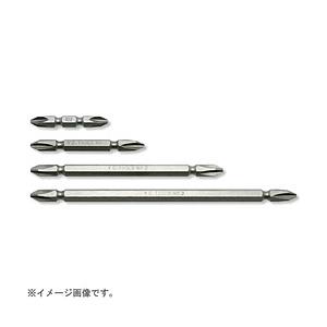 山下工業研究所 E4D110-P01B 1/4インチ(6.35mm)H プラス両頭ビット(14mm溝...