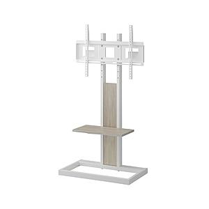 ハヤミ工産 〜65V型対応 壁寄せスタンド KF-260W TIMEZ（タイメッツ） ホワイト KF...