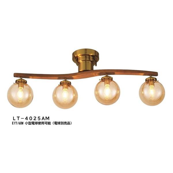 インターフォルム シーリングライト LED小型電球（E17/40W相当/電球色）×4灯付 Owen（...