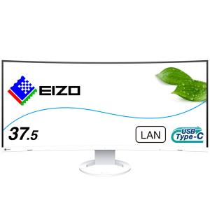 EIZO EIZO PCモニター FlexScan ホワイト [37.5型 /UWQHD+(3840×1600