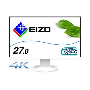 EIZO(エイゾー) USB-C接続 PCモニター FlexScan EV2740S ホワイト EV...