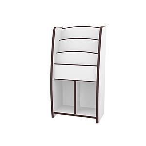 充英アート EVAキッズ　マガジンラック　（幅48×奥行30×高さ90cm） JAJAN ブラウン ...