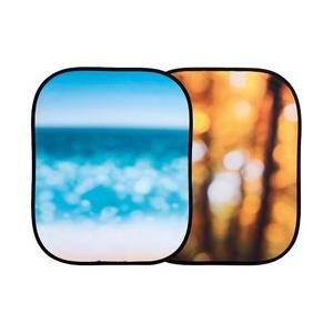 ラストライト アウトオブフォーカス1.25x1.55m秋の葉／海辺 LLLB5731