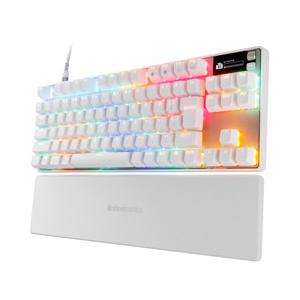 SteelSeries ゲーミングキーボード＋リストレスト(ラピッドトリガー対応) Apex Pro...