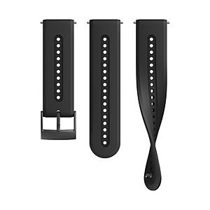 SUUNTO スント ストラップ シリコン チャコール 24 ATH7 SILICONE STRAP CHARCOAL S+M   SS050687000