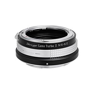 中一光学 フォーカルレデューサーアダプター Lens Turbo II N/G-NZ (ニコンFマウ...