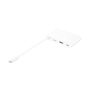 USB PD対応 ドッキングステーション MateDock 3 ホワイト  ［USB Power …